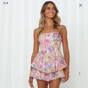 Hello Molly Fake smile romper